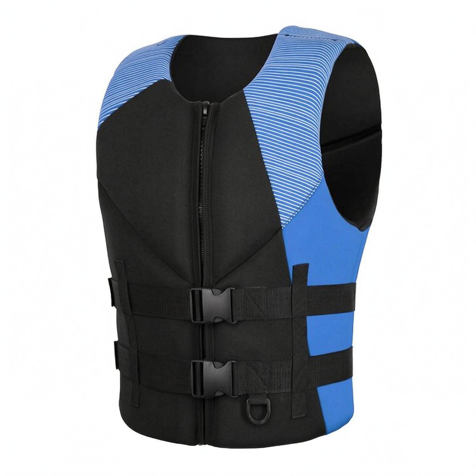 Aquatic Sports Swimming - 大人用フローテーションジャケット 調節可能なジッパー付き 水泳ベスト 水上安全装備 ウォータースポーツ用