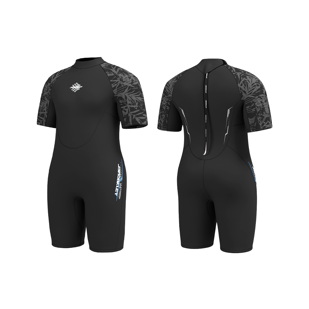Wetsuit 3Mm Neoprene - メンズ 3 ミリメートルネオプレンプラスサイズショーティーウェットスーツ暖かい熱半袖バックジッパーサーフィン水泳漂流シュノーケリングスーツ