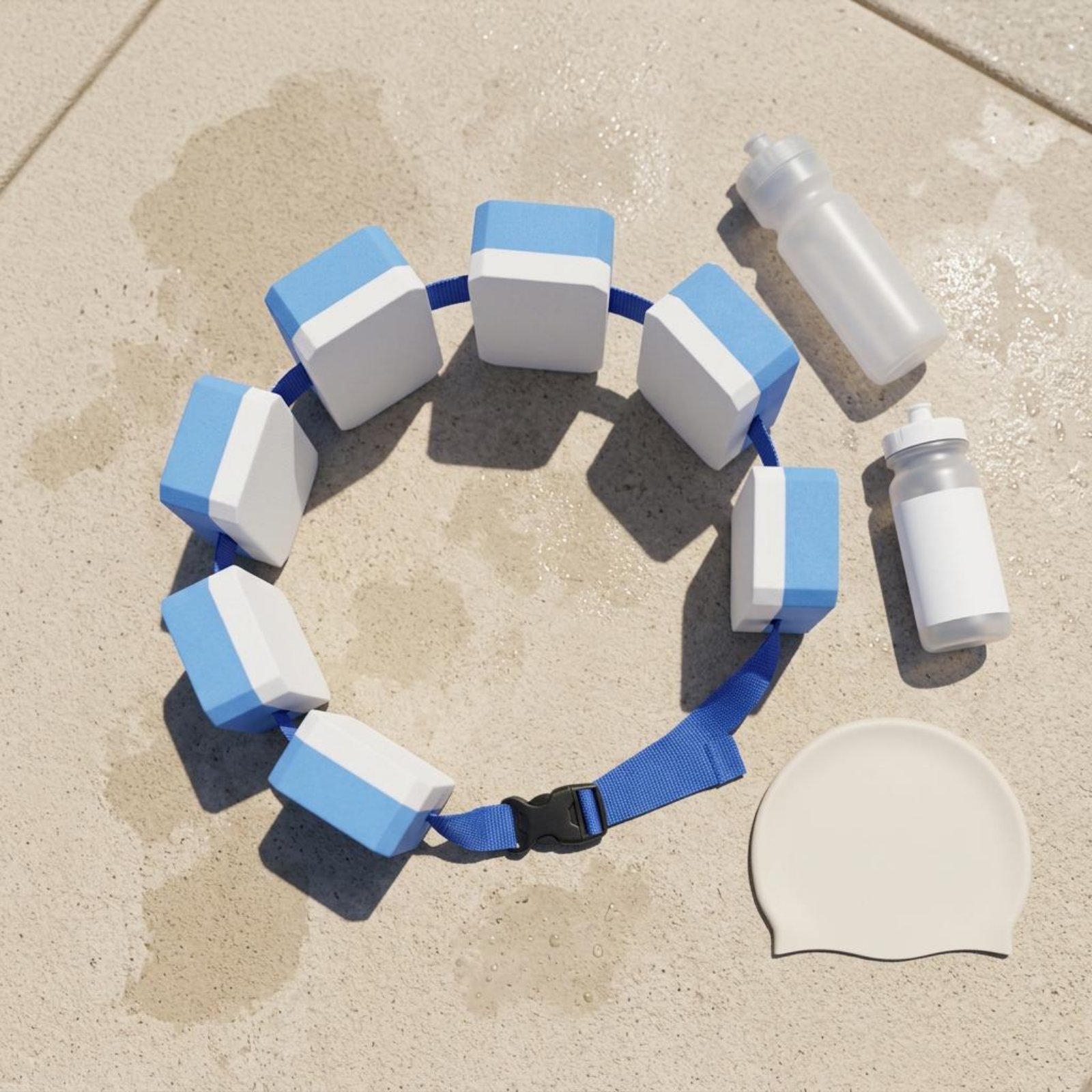 Aquatic Sports Swimming - EVAフローテーションベルト 防水アクアティックジョギングベルト ウォータースポーツギア 簡単水泳練習 ROHS認証済み