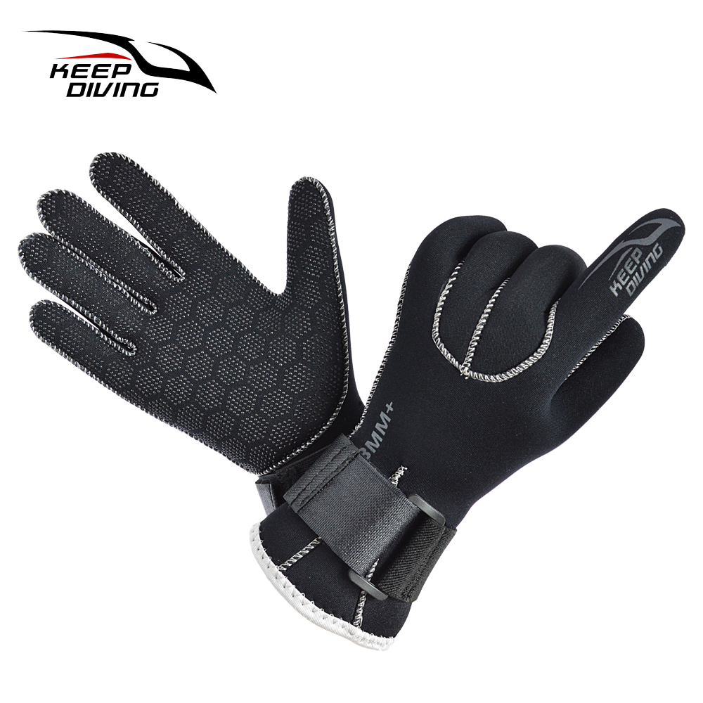 Wetsuit 3Mm Neoprene - 3 ミリメートルウェットスーツ手袋熱アンチスリップネオプレンスキューバダイビング手袋サーフィン手袋スピアフィッシング水泳ラフティングカヤック