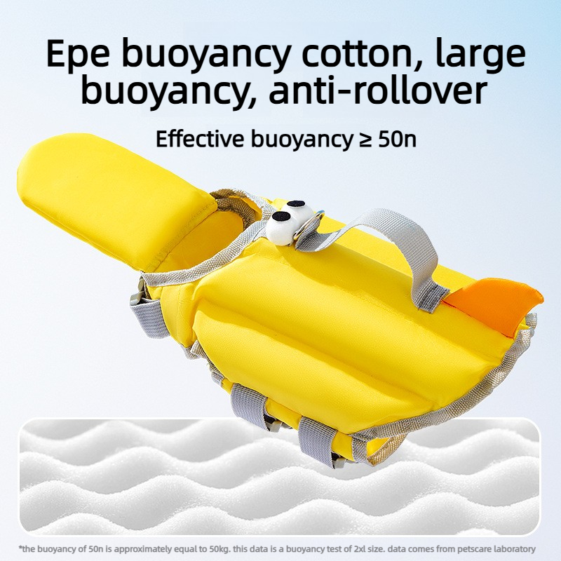 高浮力犬用ライフベストジャケット夏用調節可能な防水ペット水泳 - Life Jacket Buoyancy のレビューと価格