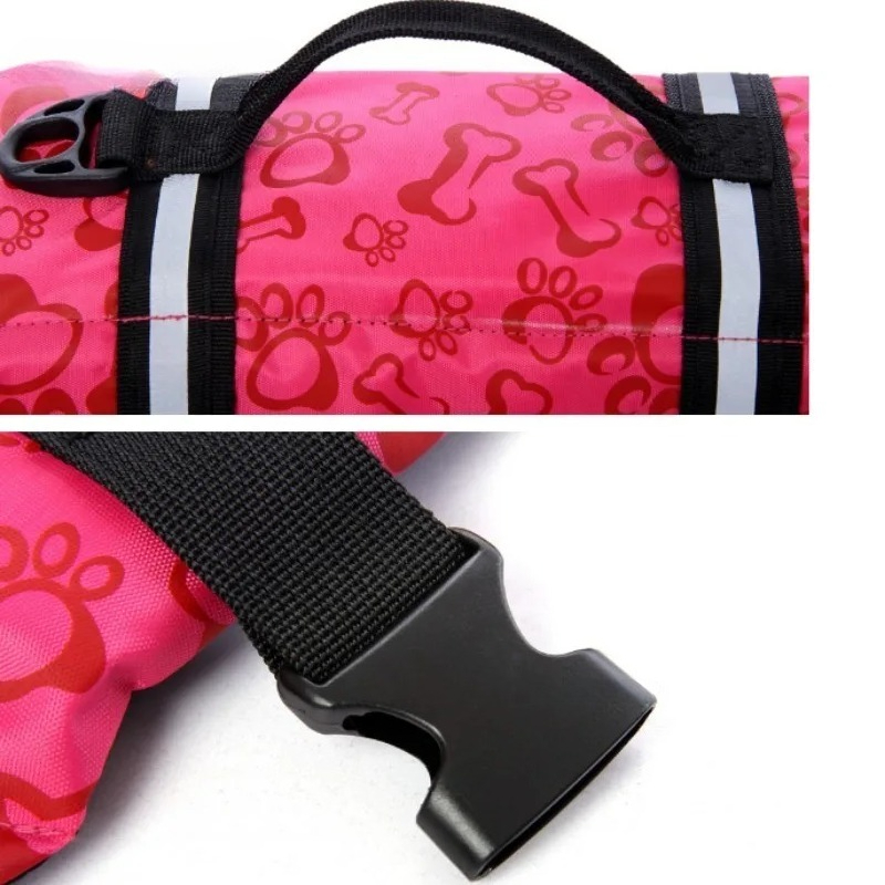 夏犬ライフジャケット反射調節可能な大型犬水着安全ベストサーフ - Life Jacket Buoyancy のレビューと価格