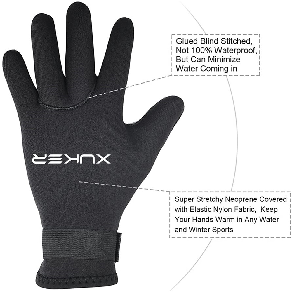 3 ミリメートル 5 ミリメートルネオプレンダイビンググロー - Wetsuit 3Mm Neoprene のレビューと価格