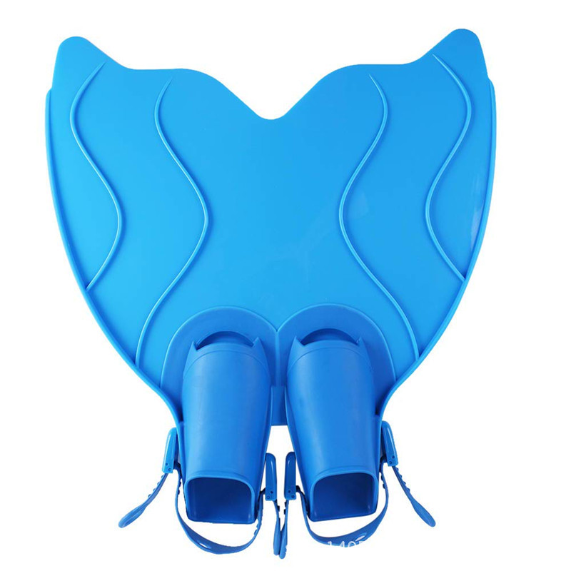 マーメイドテールフィン シングルピース フロッグシューズ 水 - Aquatic Sports Swimming のレビューと価格