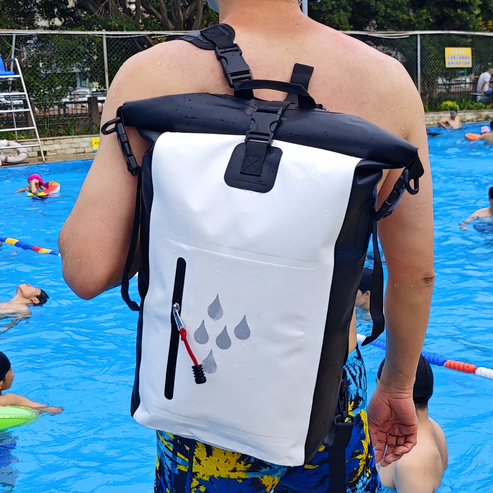 25L 防水ドライバッグ バックパック ロールトップサック  - Dry Bag Roll Top のレビューと価格