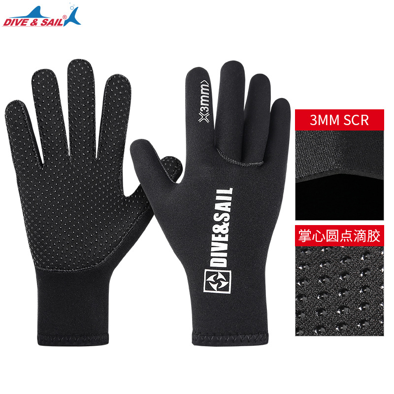 3MMネオプレンダイビンググローブ快適なハンドガードカイトサ - Wetsuit 3Mm Neoprene のレビューと価格